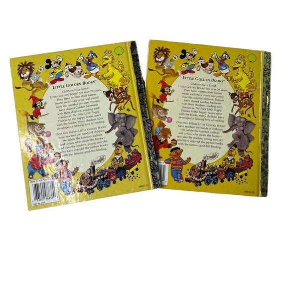 Elmo Little Golden Book Sesame Street Series Set 2 Childrens Stories u - Picture 2 of 14